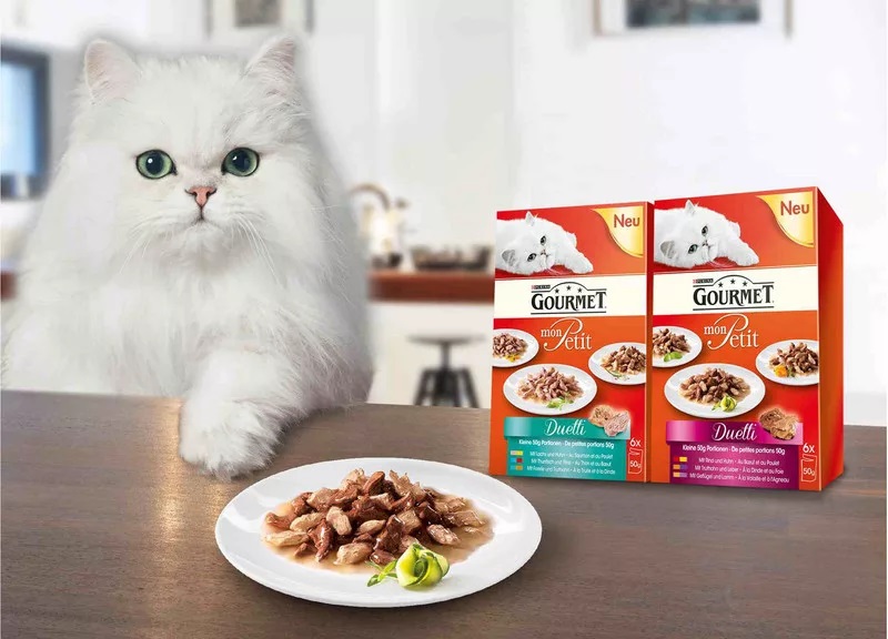 Корм Gourmet для кошек